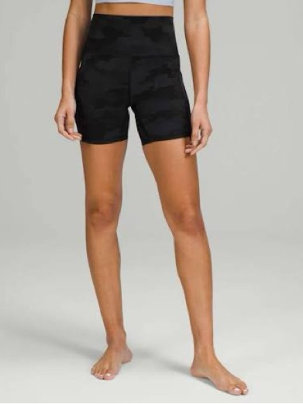 Lululemon Align Short 6" (Heritage 365 Camo Deep Coal Multi)